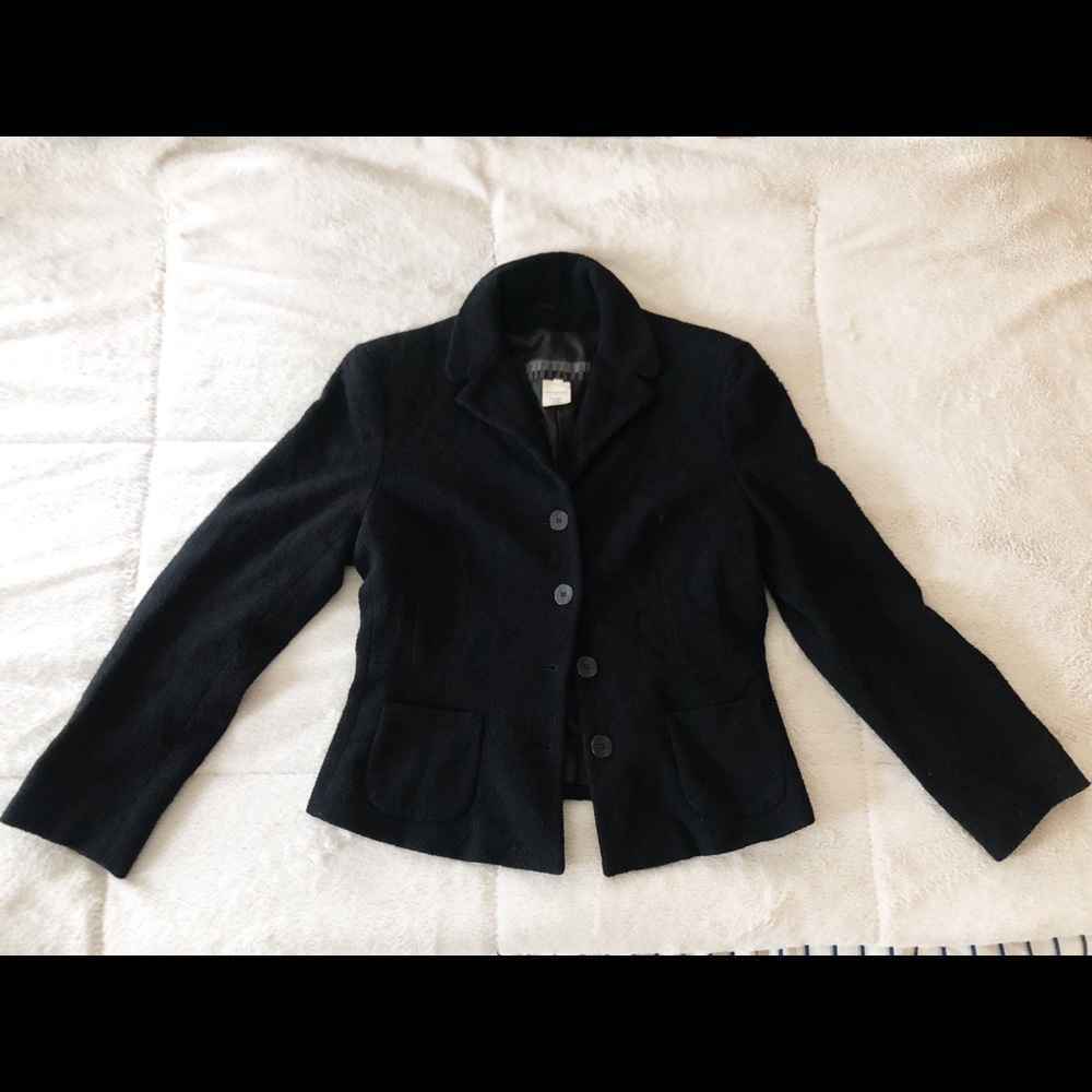 Vintage Style Black Blazer